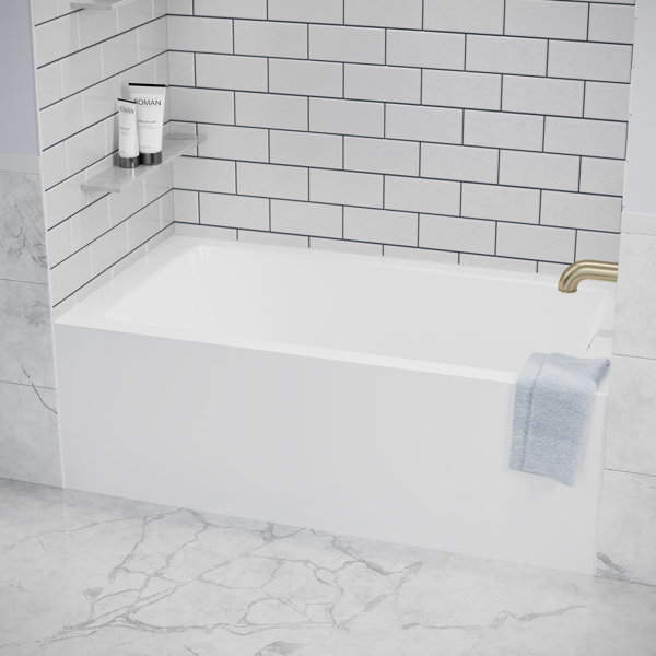 70 inch alcove bathtub